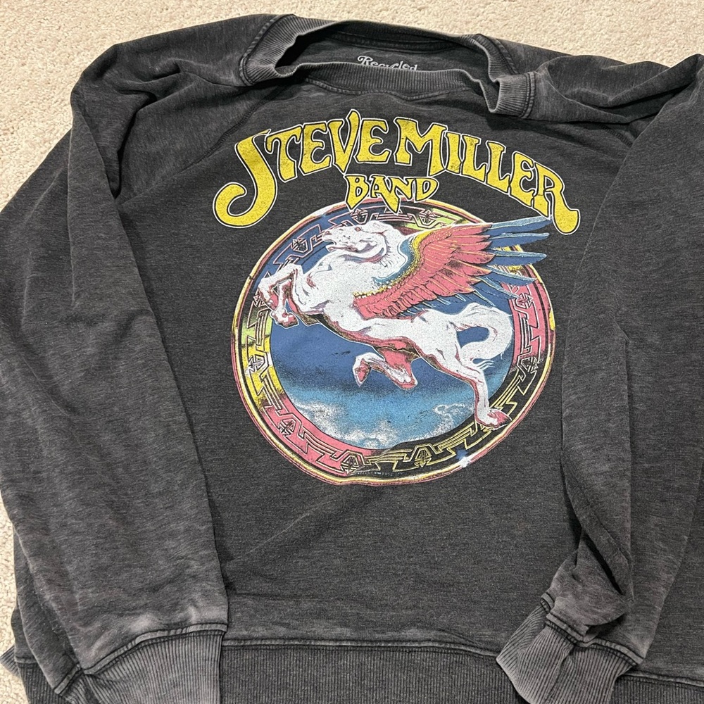 Recycled Karma - EUC - Steve Miller Band Graphic Sweatshirt - Size Large